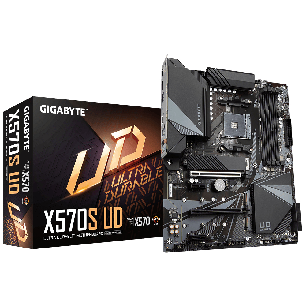 Bekijk afbeelding 1 van Gigabyte AM4 X570S UD - 3xM.2/HDMI/ATX